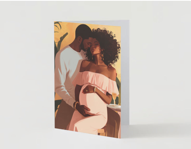 BLANK COUPLES GREETING CARDS